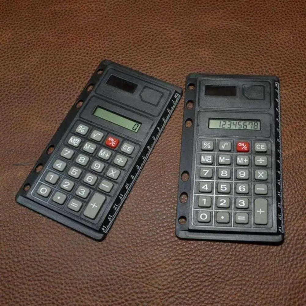Multifunctional Computer Binder Calculator Loose-leaf Be To Carry Notebook A6 Clipped Is Notebook Can To Easy Y9z3