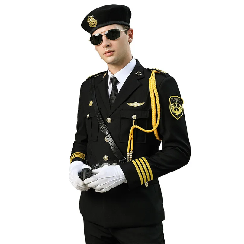 Guard Suit Elegant Business Dress Overalls Aviation Uniform Handsome Noble Military Clothes For General Gentleman