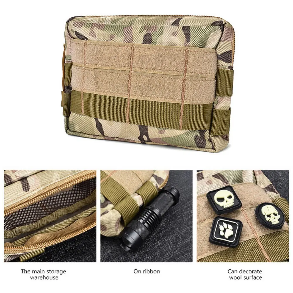 Outdoor Molle Utility EDC Tool marsupio caccia medica custodia di pronto soccorso custodia per telefono custodia da caccia