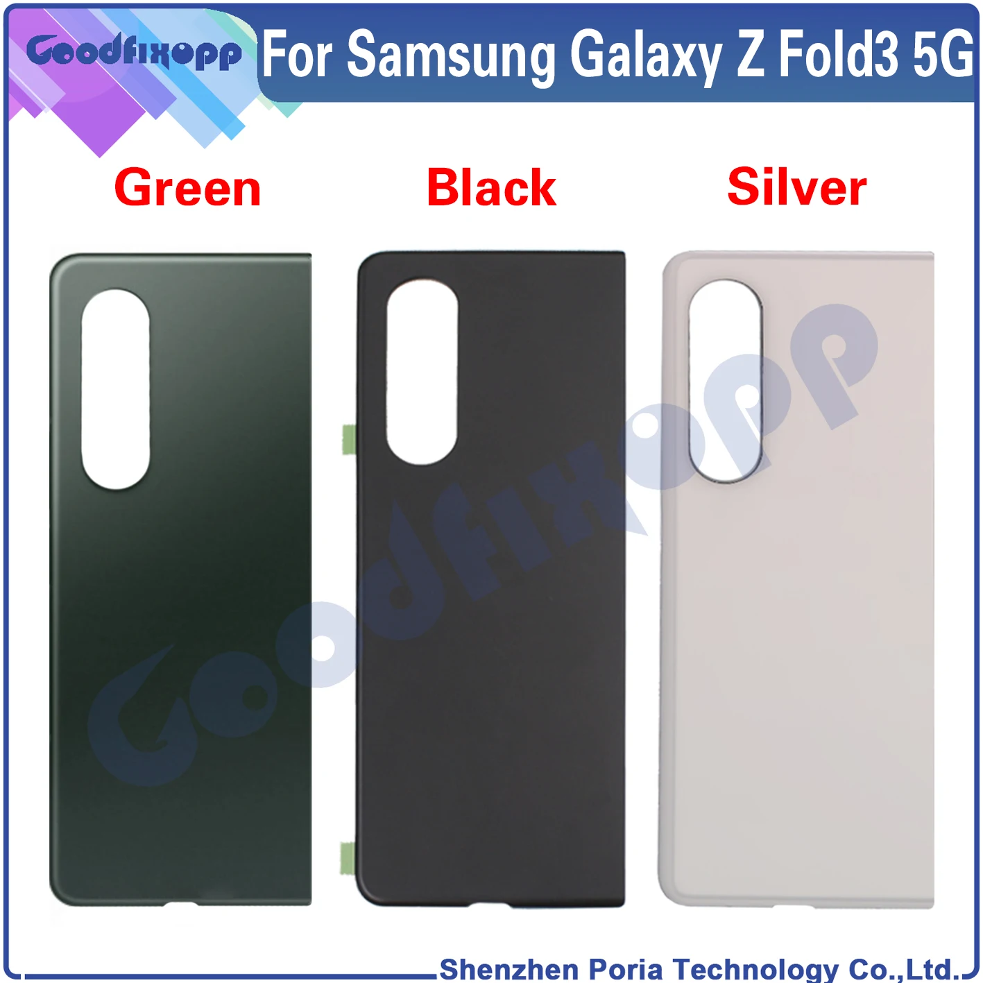 

For Samsung Galaxy Z Fold3 5G Fold 3 SM-F926 F926 Battery Back Case Cover Rear Lid Housing Door Repair Parts Replacement