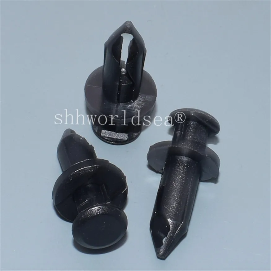 Shhworldsea 100PCS Fender Push Type Clip Retainer Fastener FOR Suzuki KingQuad Vinson Eiger Ozark z250 z400 Trx500 Trx400 Trx350