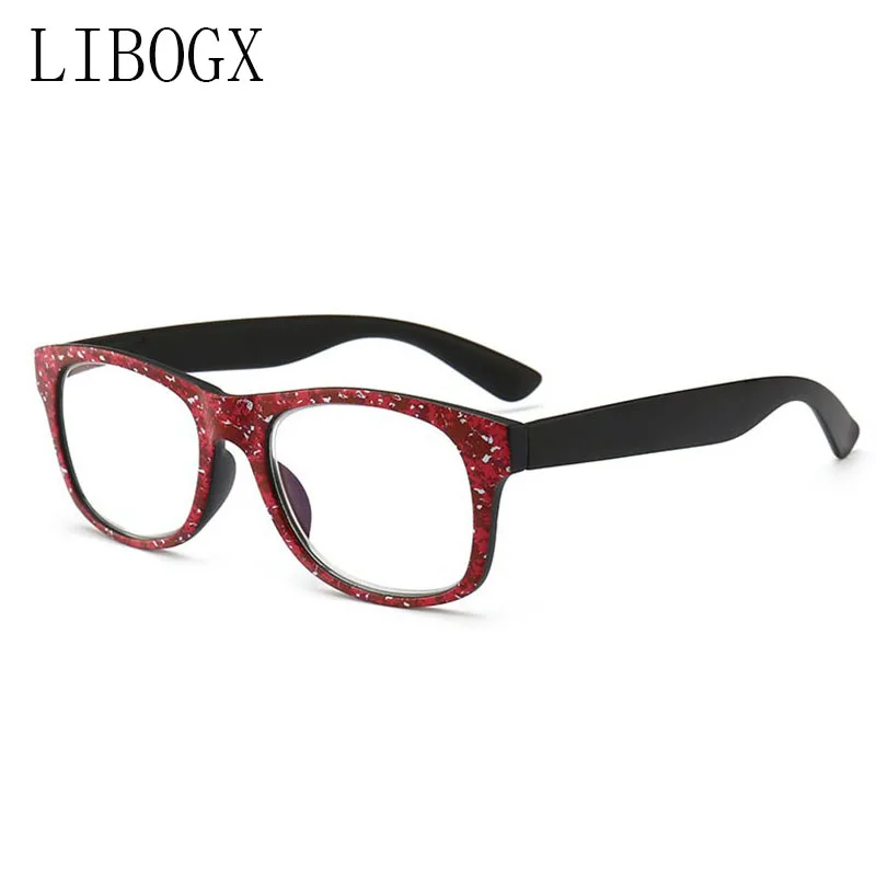 

LIBOGX Anti-Blue Reading Glasses Women's New Fashion UV400 Anti-Radiation Reading Glasses Men