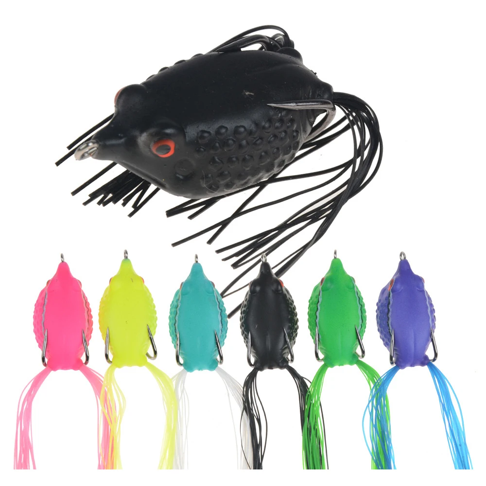 Popper Frog 10g 5cm Frog Lures Soft Baits For Snakehead Bass Lures Frog Fishing Floating Topwater