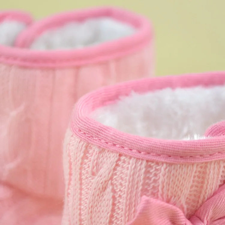 Newborn Shoes Warm Socks Toddler Boots Winter First Walker Baby Girls Boys Soft Sole Snow Booties Unisex Crib Shoes Zapatos Bebe