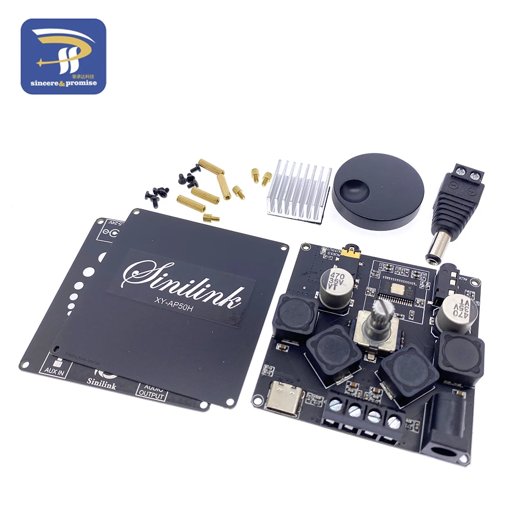 50w 50w bluetooth 5,0 digital tpa3116 audio leistungs verstärker klasse d 10w ~ 200w hifi stereo tpa3116d2 usb soundkarte app XY-AP50H – Detail 16