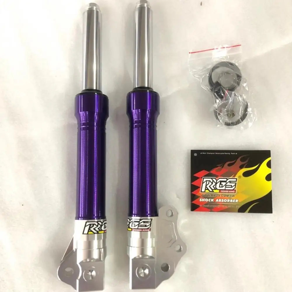 JISO Front Forks For JOG50 JOG90 340mm RRGS Racing Perfomance BWSP Parts Modified Shock Absorbers