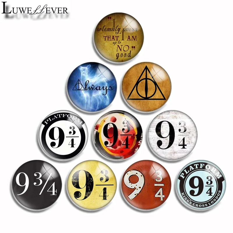 12mm 10mm 16mm 20mm 25mm 30mm 559 Mix Round Glass Cabochon Jewelry Finding 18mm Snap Button Charm Bracelet