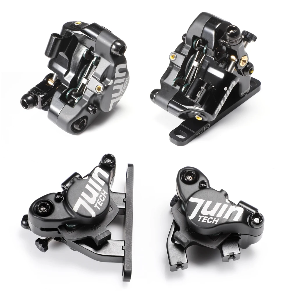 Juin Tech F1 flat mount Disc Brake hydraulic caliper rotor 160mm