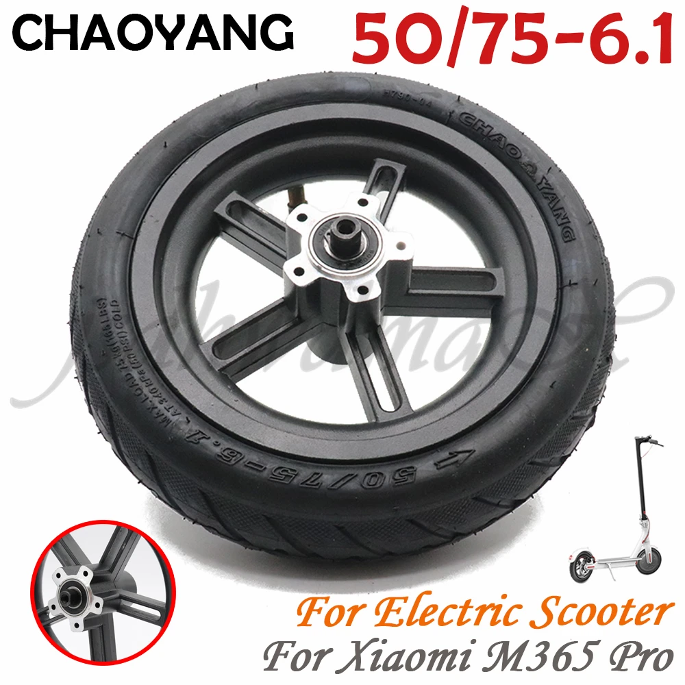 CHAOYANG 50/75-6.1 outer tube with hub belt wheels replaceable for xiaomi M365 electric scooter tire accessories 8.5x2 8 1/2x2