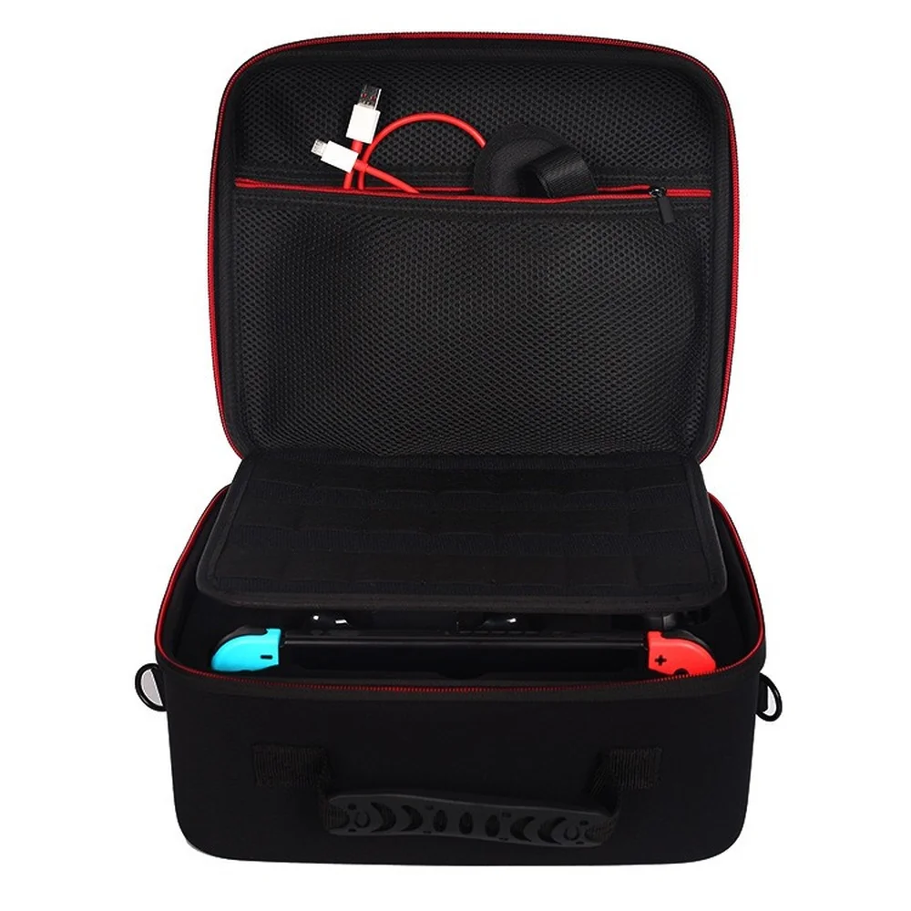 Heystand حمل تخزين حالات ل نينتندو سويتش ، حمل حقيبة ل وحدات تحكم ألعاب بطاقات دوكس الفرح كون قبضة اكسسوارات