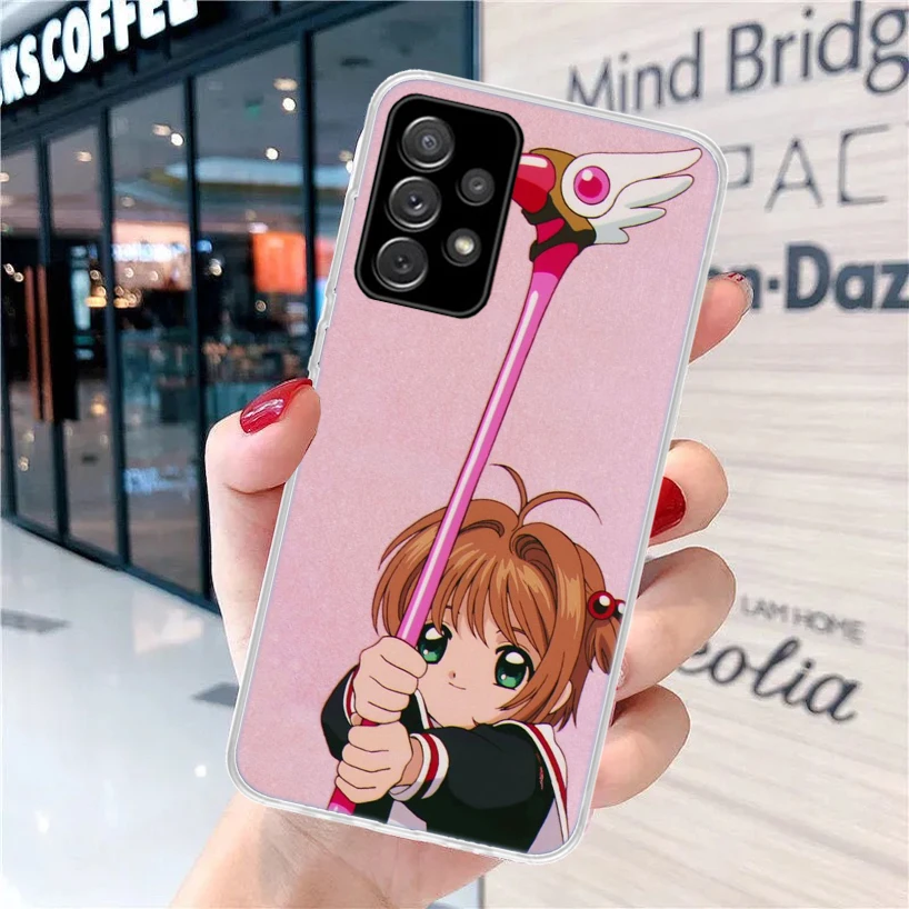 Card Captor Sakura Anime For Samsung Galaxy A15 A14 A13 A12 A55 A54 A53 A52 Phone Case A32 A35 A34 A33 A25 A24 A23 A22 A04S A03S