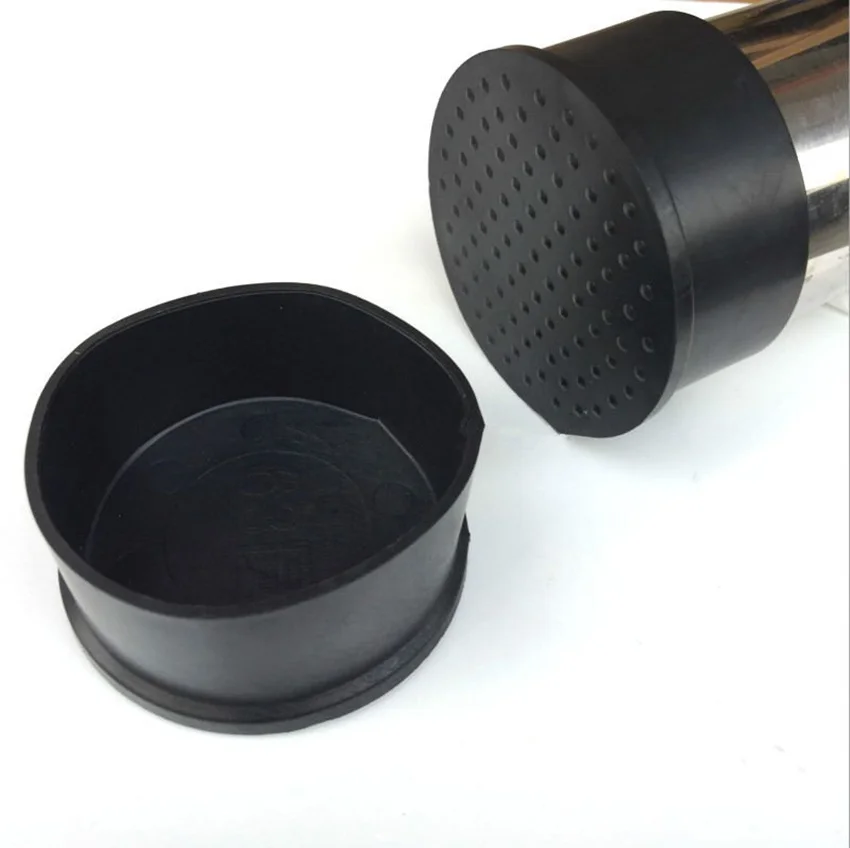 Dia 60mm PVC Soft Rubber Sleeve Outer Plug Round Foot Cover Table Leg Foot Pad Non-Slip Tube Cap