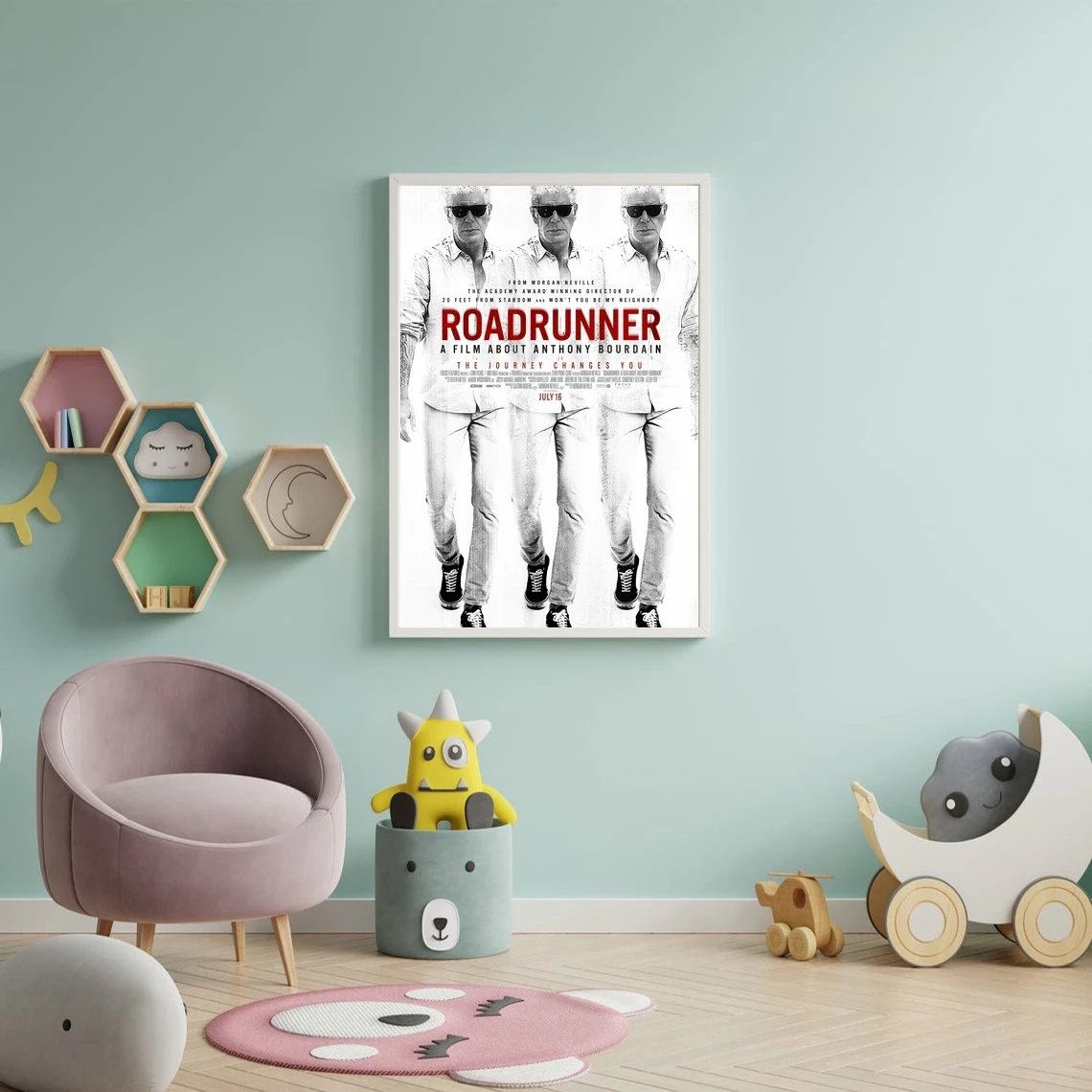 Roadrunner Movie Poster Art Print Canvas Painting Wall Pictures Living Room Home Decor (No Frame)