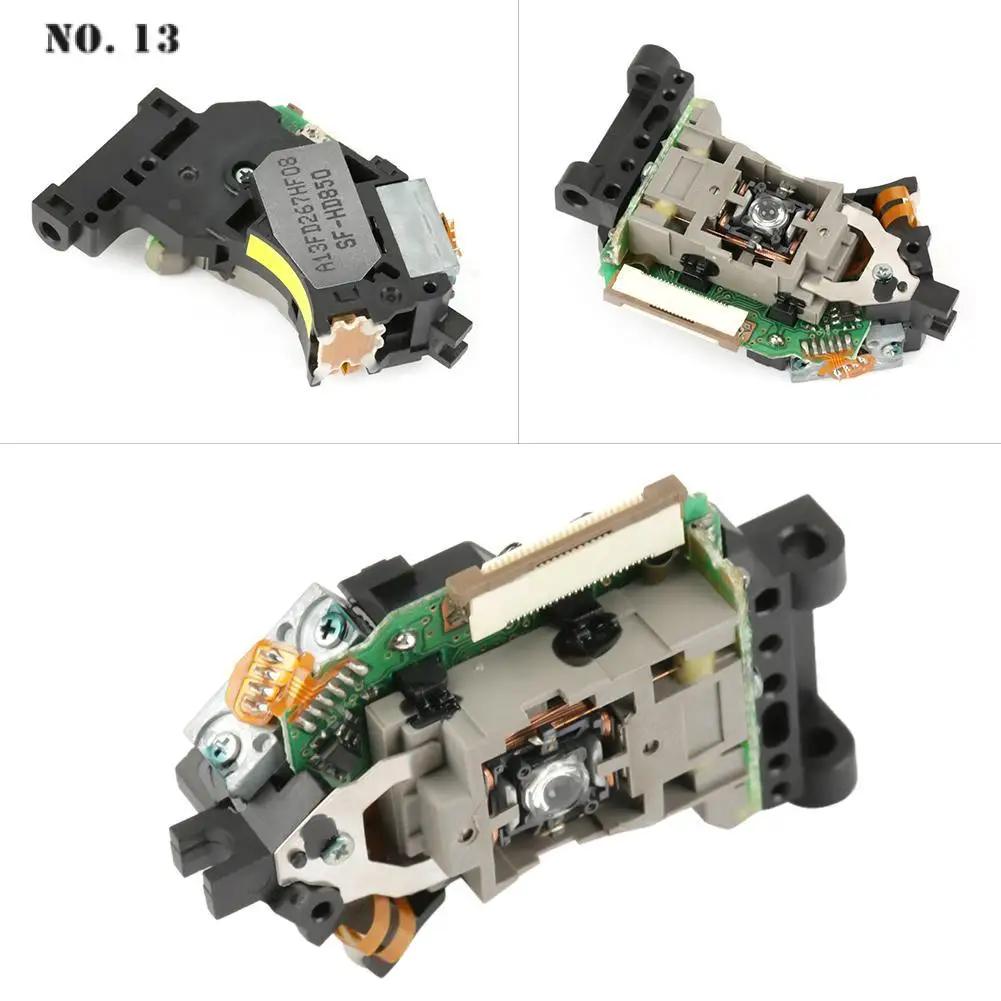 Lente laser de captação óptica para dvd com peças do mecanismo dv34, lente laser óptica com acabamento fino, padronizada