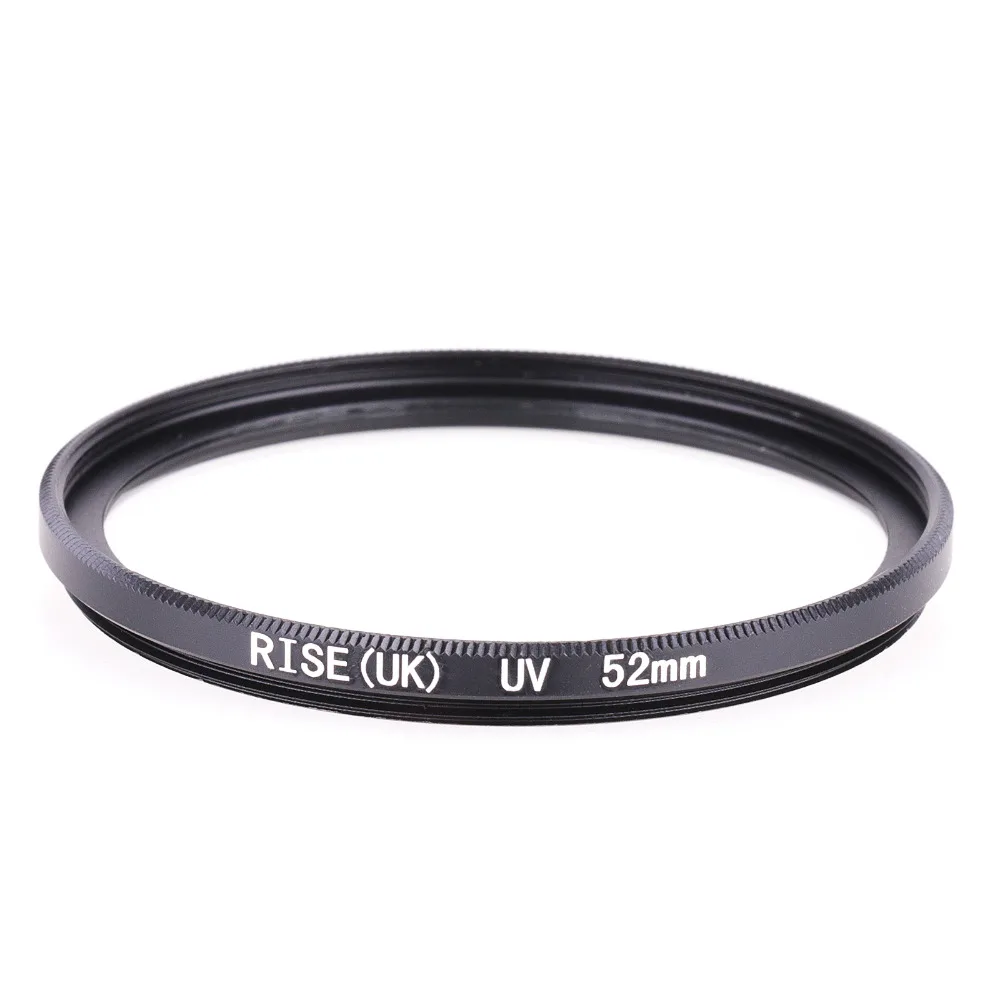 Conjunto de capuz de lente de filtro uv 52mm, para nikon d5600 d5500 d5300 d7500 d3400 d3300 d750 d5 e nikon doméstico 18-55mm