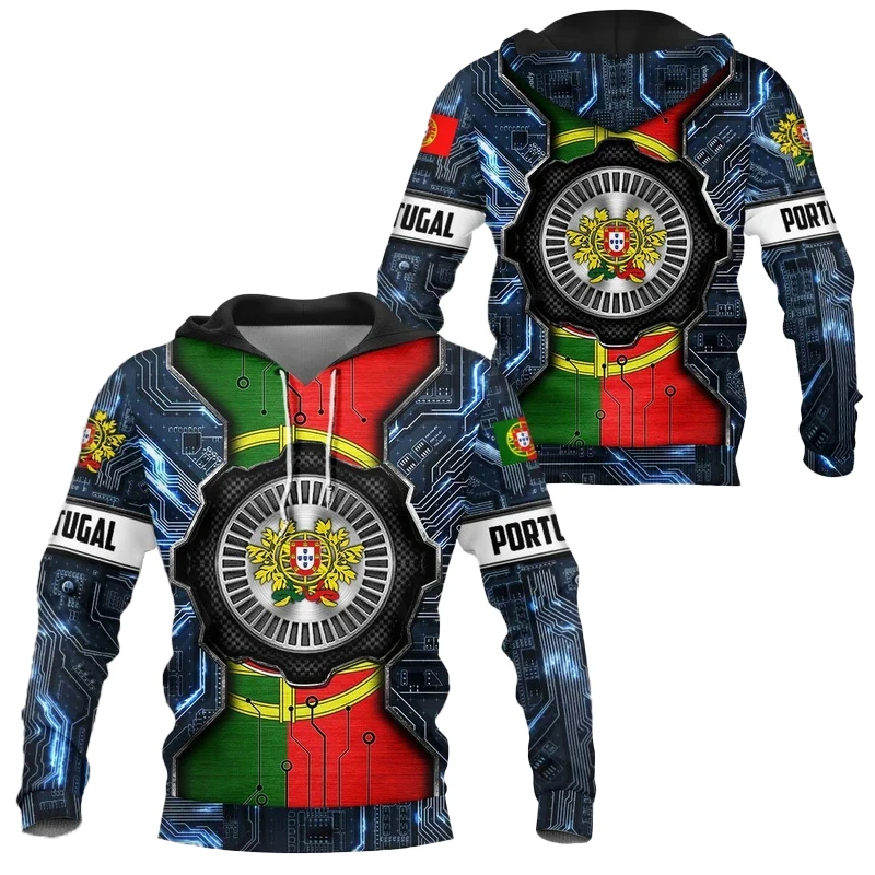 Albania Technogogy hoodie 3D Printed Hoodies Fashion Pullover Men For Women Sweatshirts Sweater Cosplay Costumes