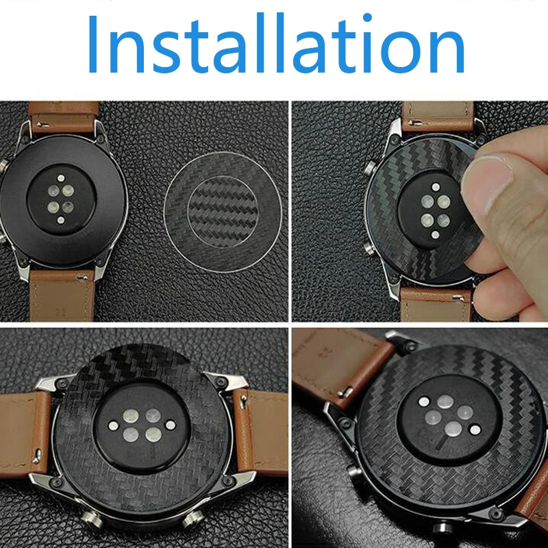 Carbon Fiber Back Film Sticker Glass Screen Protector Cover For Huawei Watch 4/GT 3/Runner GT3 SE GT2 Honor Magic 2 46mm GS Pro