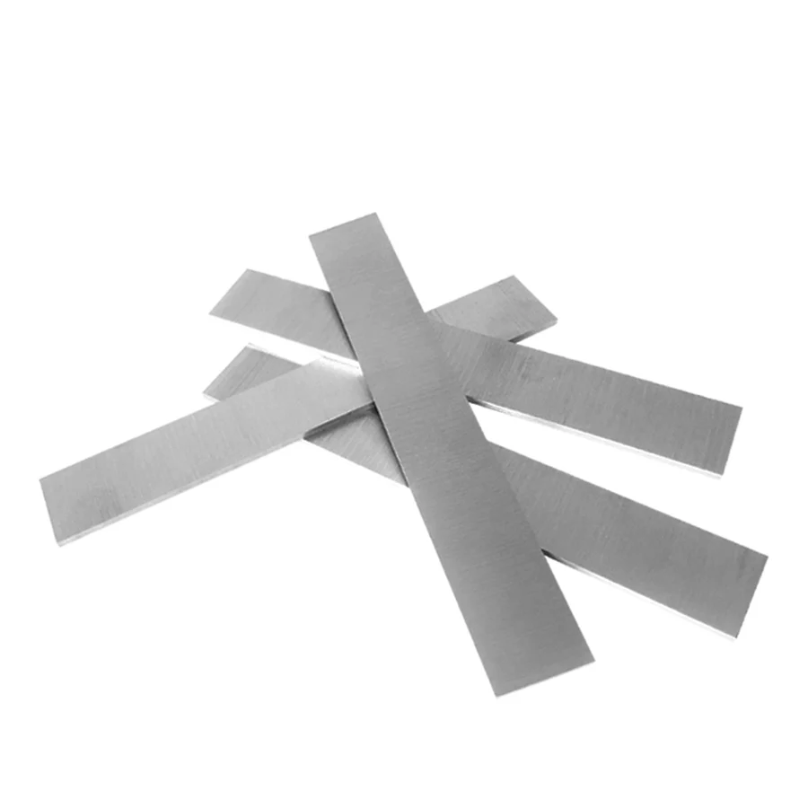 Outil de tournage en acier à grande vitesse, lame en acier blanc, lame de barre en acier blanc, couteau en acier tranchant, lames de tour d'embryon, 8mm d'épaisseur, 300mm de long