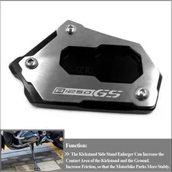 For BMW R1250 GS R 1250 GSA R 1250GS HP Motorcycle CNC Side Stand Enlarge Extension Kickstand R1250GS Accessories Motorbike