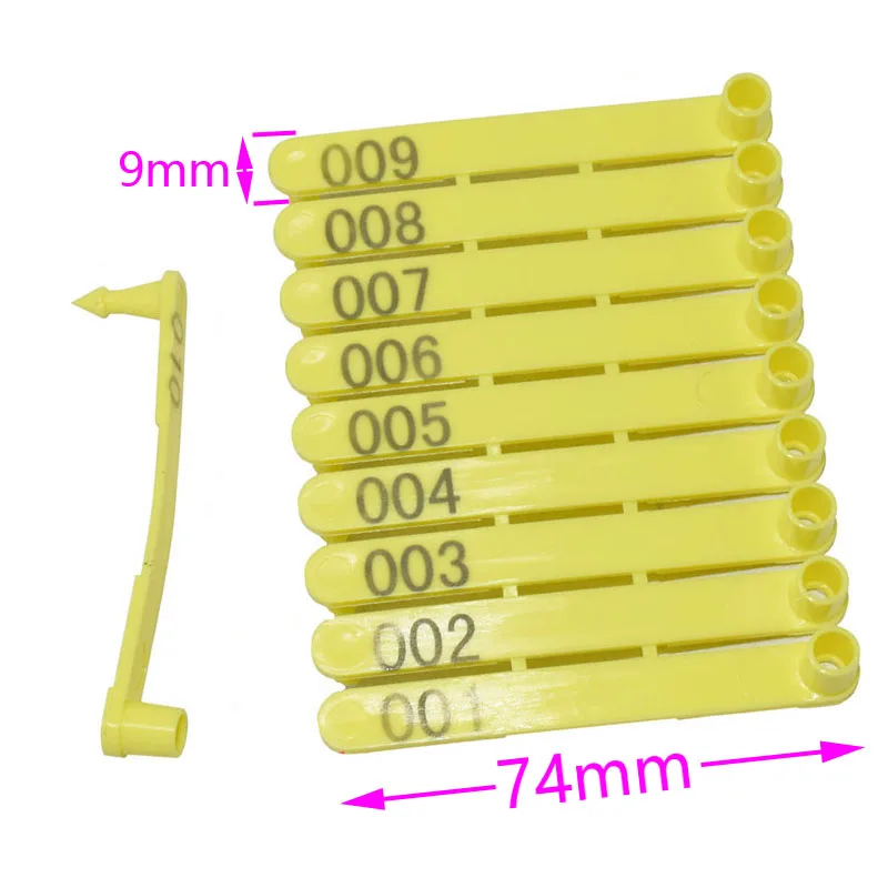 1set Vieh Tier Ohr Tag Zangen Hund Kaninchen Schafe Ohr Tags Nylon Material Schafe Laser Ohr Tag N 0,001 -1000