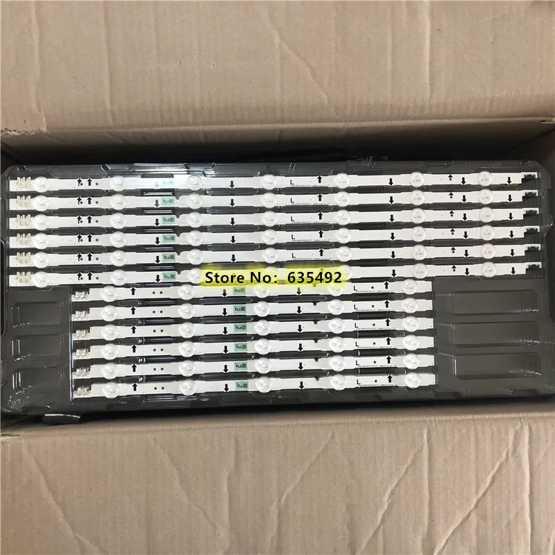 12PCS LED Strip For D4GE-500DCA-R2 D4GE-500DCB-R2 BN96-30428A BN96-30427A UE50J6289 UE50J6285 UE50J6275 UE50J6250 UE50J6200