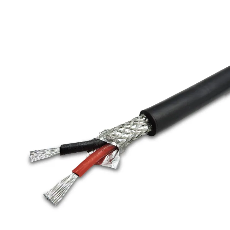 Silicone shielded sheathed cable wire 22 20 18 17 15 13 11 9 AWG 2 3 4 5 6 8 core anti-interference soft signal wire power cable