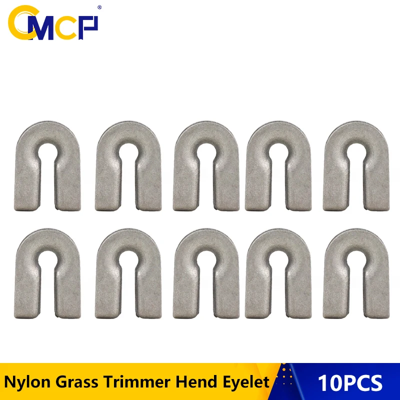 

10pcs Nylon Grass Trimmer Head Eyelet Lawn Mower Head Eyelet Fit For Husqvarnaa T35 T25 Brush Cutter Spare Parts Garden Tools