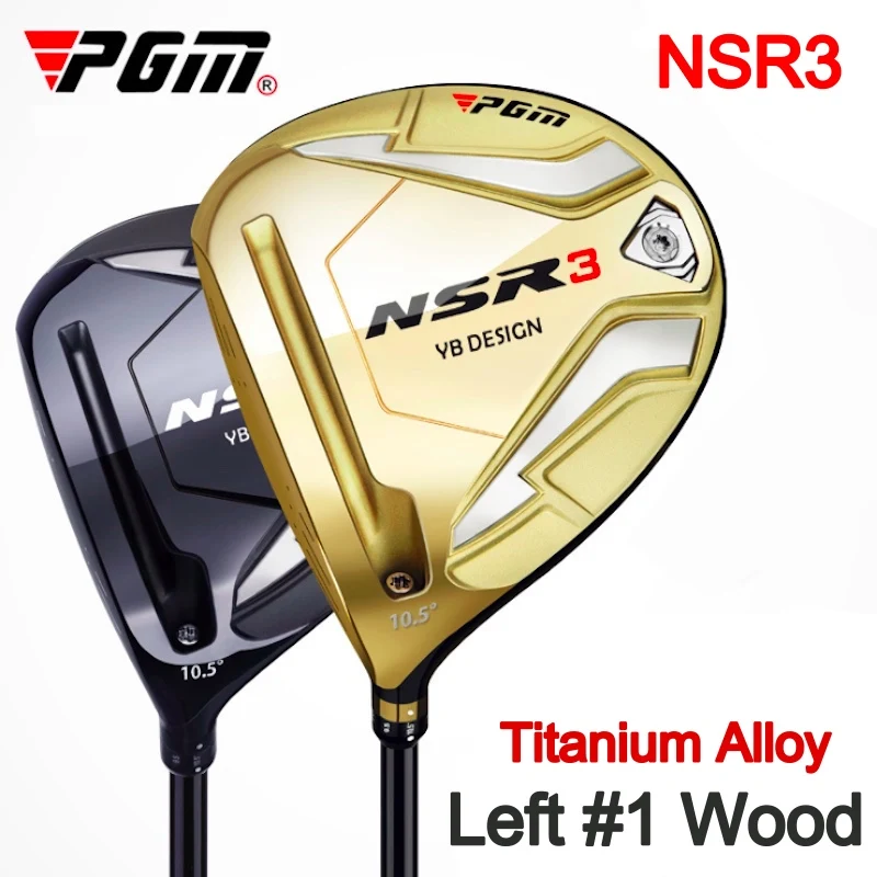 

PGM NSR3 Golf Clubs Men Left Handed Drivers 1# Wood Pole Titanium Alloy Head Carbon R/S Shaft MG033 Wholesale