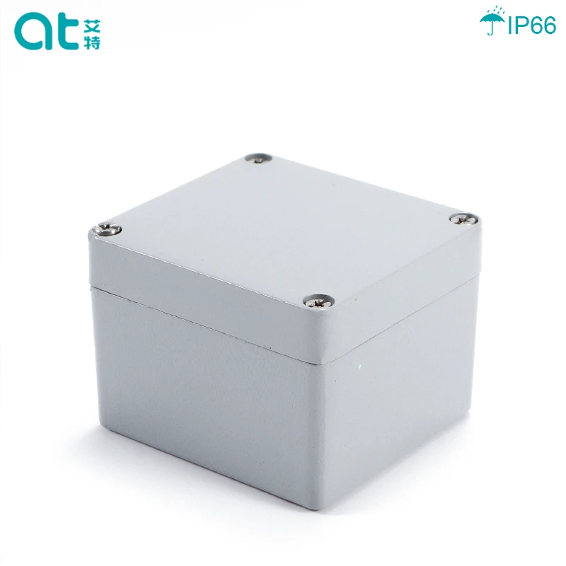 IP66 Waterproof Die casting Aluminum Junction Box Metal Enclosure Case Custom Box for Circuit Breaker Wiring Electrical Box
