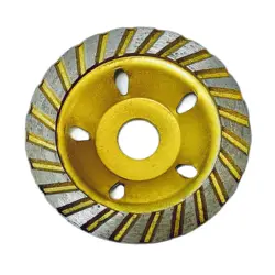 80/100x16Best Price China Manufacture Quali Segmented  or Customized Diamond cup wheel turbo Grinding vacuum brazed wheel grind