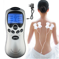 4 Electrode Health Care Tens Acupuncture Electric Therapy Massage Machine pad Pulse Body Slimmming Apparatus Massager