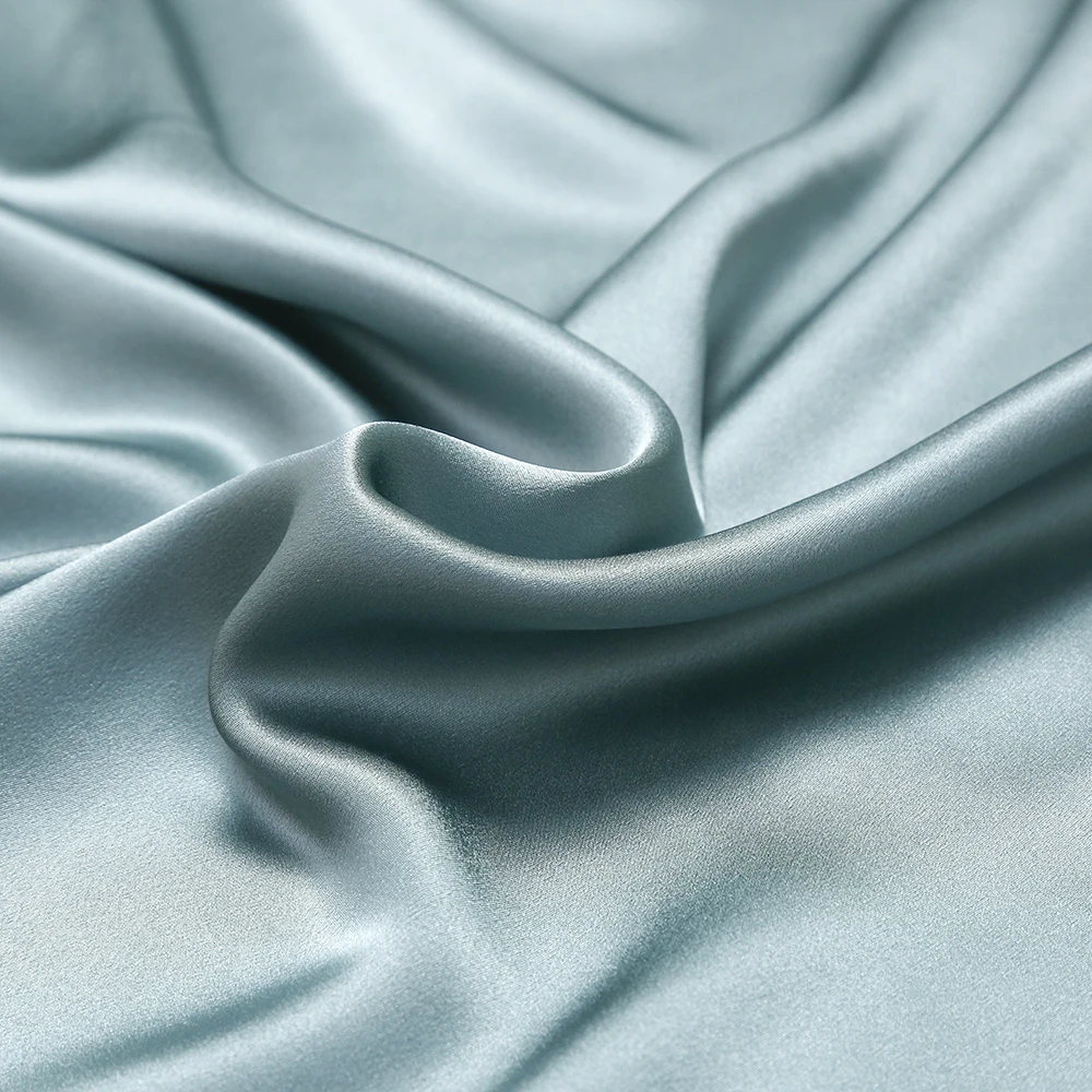 SISISILK Quality Assured 19MM Washable 100% Mulberry Pure Natural Silk Fabric For Clothing or Pillowcase