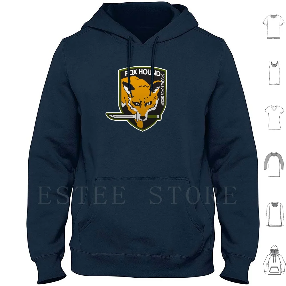 

Fox Hound Special Force Group Hoodies Metal Gear Solid The Phantom Pain Guns Of The Patriots Snake Eater Mgs5 Mgsv