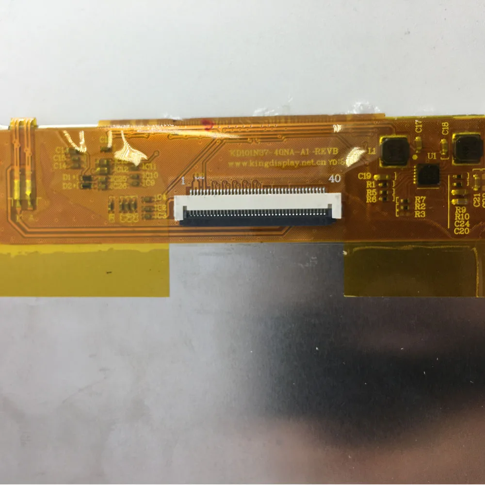 Imagem -04 - Matriz de Exibição Lcd para Acer Iconia um 10 B3-a32 A6202 B3-a40-k7jp A7001 Tablet pc Tela Lcd 10.1