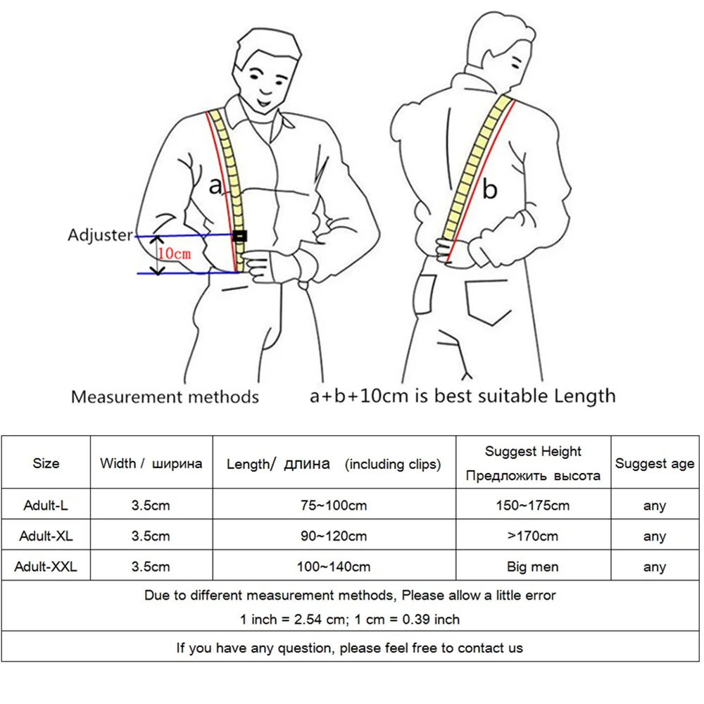 Suspensórios ajustáveis xadrez para homens e mulheres, cinta elástica larga, X Back, suspensórios para adultos, acessórios de 3 tamanhos, preto e branco, novos, 3,5 cm