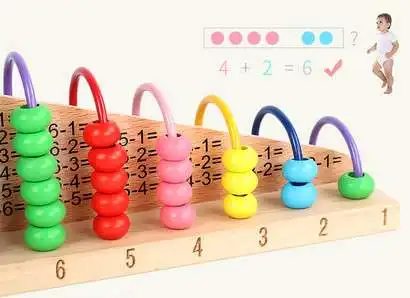 Child student calculation rack counter arithmetic addition and subtraction math arithmetic teaching aids abacus toy