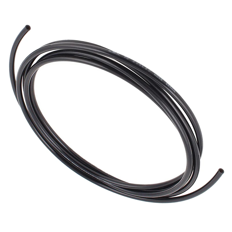 Manguera de aire neumática de 4x6mm de diámetro exterior, color negro