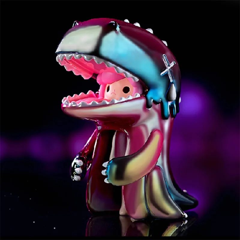 Dinosaur Girl Glare Series Blind Box Toys15-28 Daoguang Cool Tide Play Surprise Bag Kawaii Ornaments Girl Holiday Christmas Gift