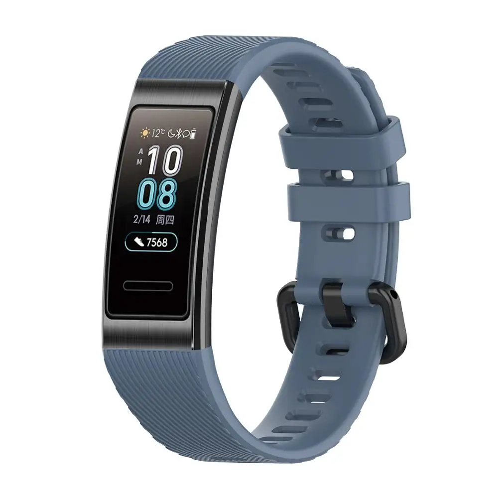 Silikon armband für huawei band 4 pro TER-B29S armband armband für huawei band 3 TER-B09/band 3 pro TER-B29