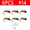 6 piezas talla 14