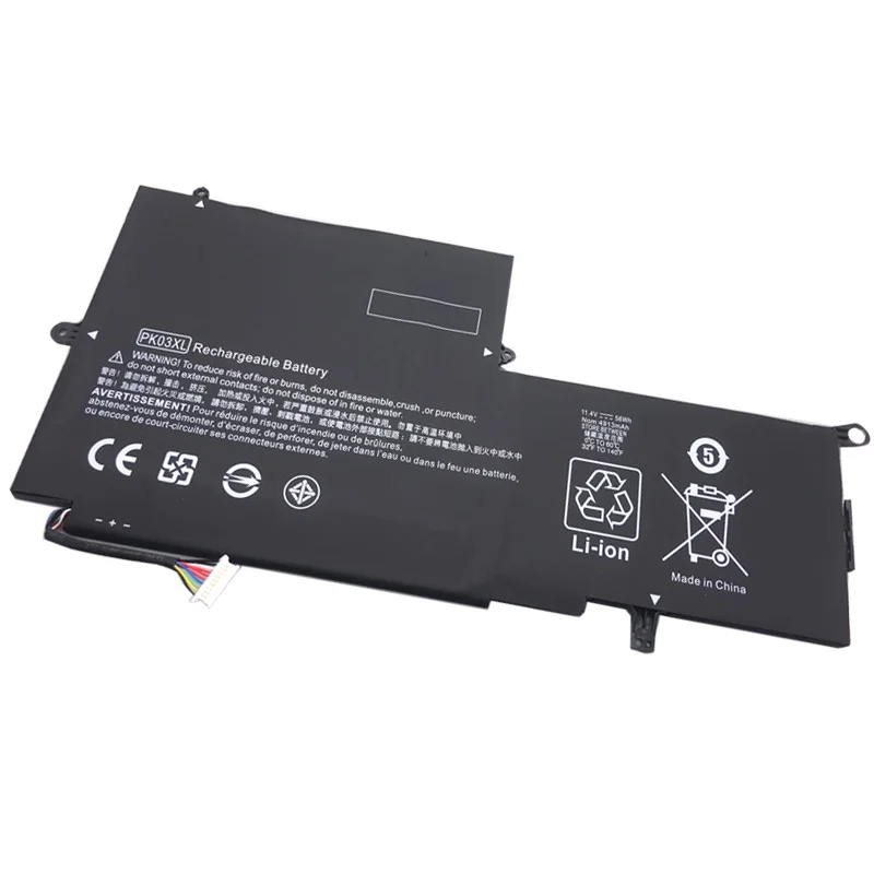 Imagem -04 - Bateria Nova do Portátil de Lmdtk Pk03xl para hp Spectre Pro X360 13 g1 Series M2q55pa M4z17pa Hstnn-db6s 6789116005 11.4v 56w