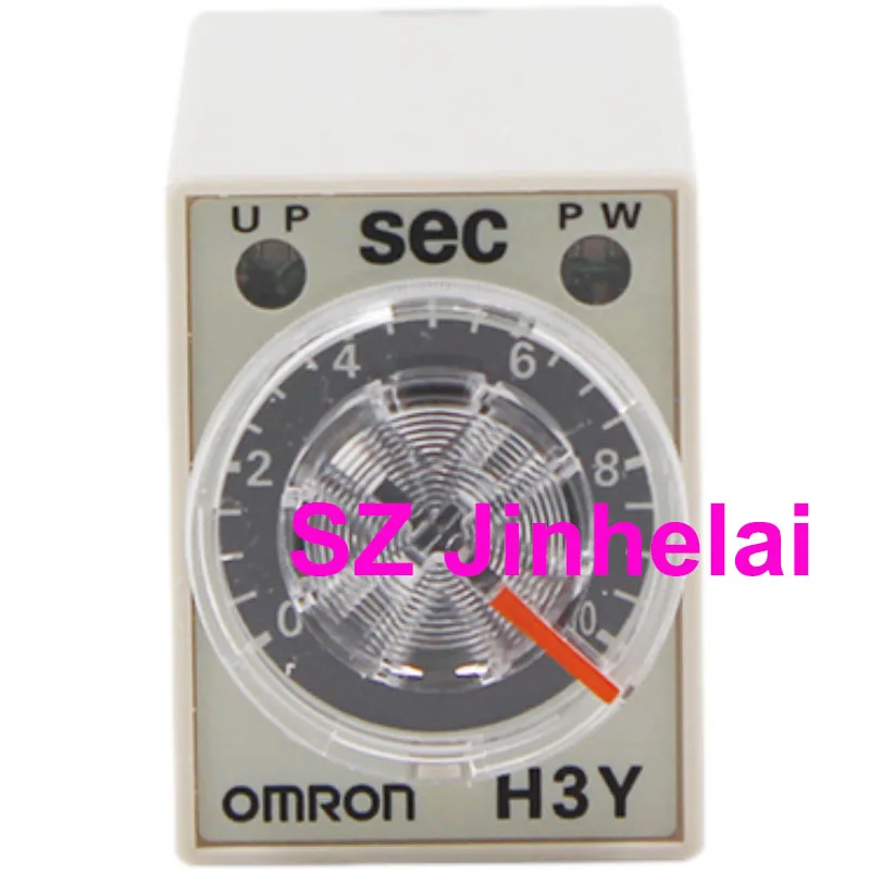 OMRON H3Y-2-C  DC24V Authentic original Time Delay Relay 24 volt Timer Switch Relay 1S 5S 10S 30S 60S 3M  реле времени 24VDC