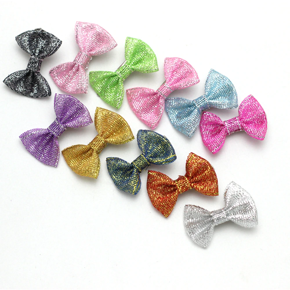 

1.6" Colorful Bowknot BB Hair Clips For girls Ribbon Hair Bows children Hair Clips Mini Hairpins Barrettes Kids Hair Accessories