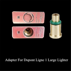 1pcs High Quality Brass Copper Nozzle Refill Butane Gas Adapter For S.T Dupont Ligne1/L1 Red Caps Lighter Easy To Use Durable