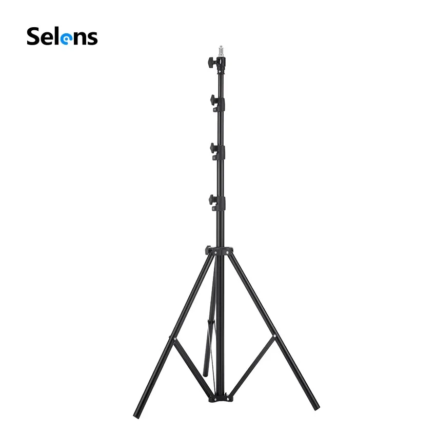 Meking 280cm 9.2ft Light Stand support system tripod L-2800FP Air Cushion Lightstand load capacity 3kg