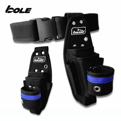 BOLE Waist Hanging Tool Bag Hammer Pliers Wrench Screwdriver Tool Cover Professional Electrician Kit Waist Hanging Tool Bag