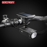 GACIRON 1000 1600Lumen Bike Light Bicycle Headlight With Mount Holder Waterproof Rechargeable Bike Flashlight Race Accessories