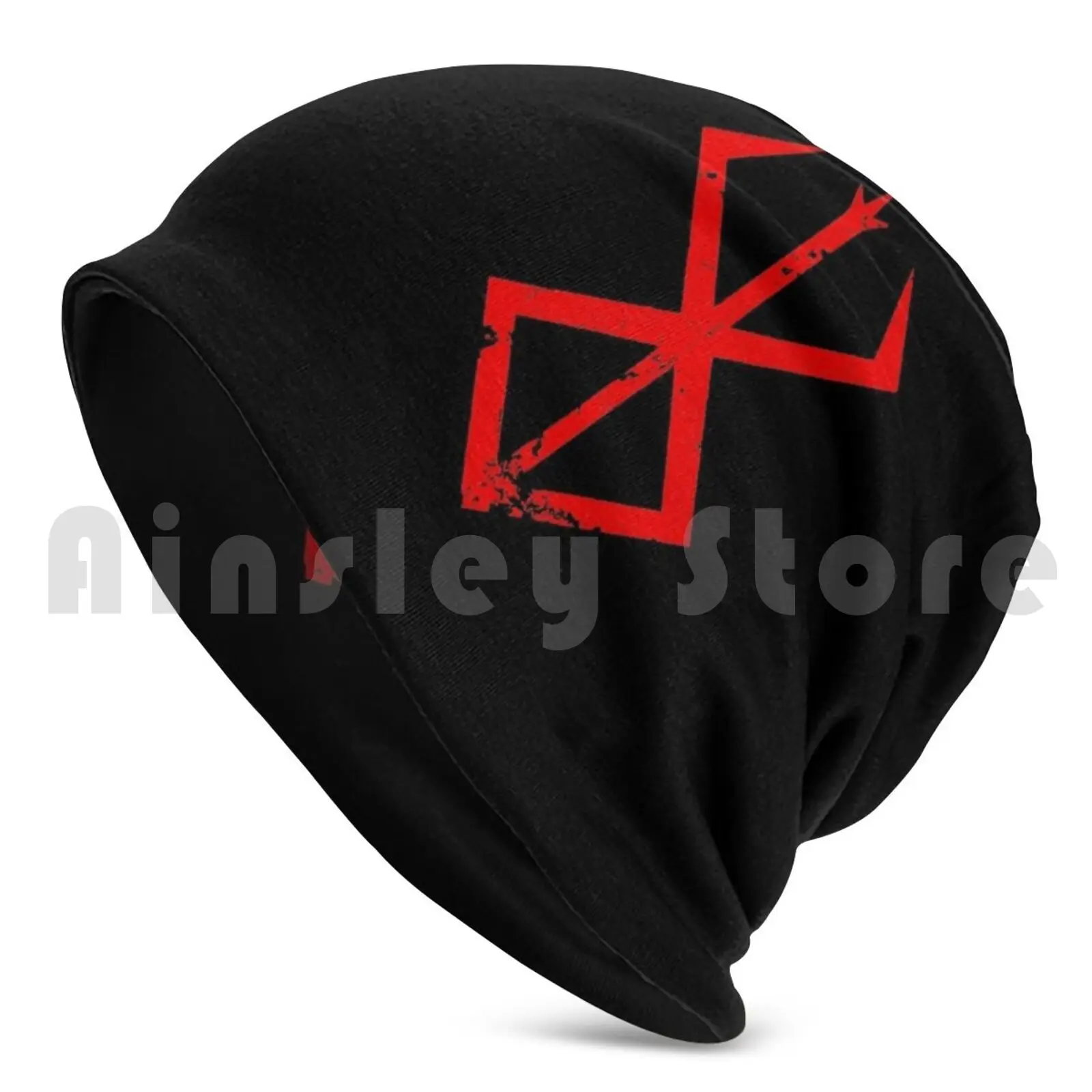 Beanie Hedging Cap DIY Print Cushion Berzerk Guts Anime Cartoon Meme Sword Manga Anime90