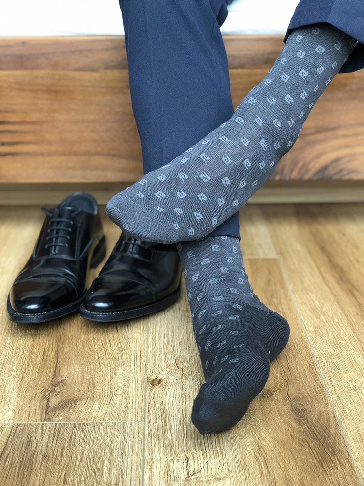 Tube Socks Men\'s Formal Dress Socks Business Men Streetwear Stocks Men\'s Socks Workplace Business Sexy Quality Business Socks