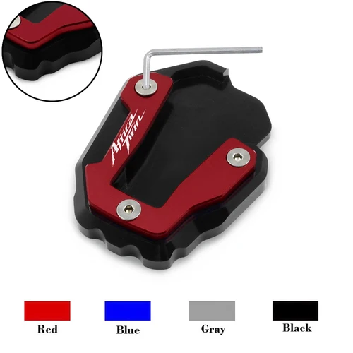 Soporte CNC para motocicleta, extensión de caballete lateral, placa de soporte para Honda CRF1100L CRF 1100 L L4 Africa Twin 2020-2025 2024